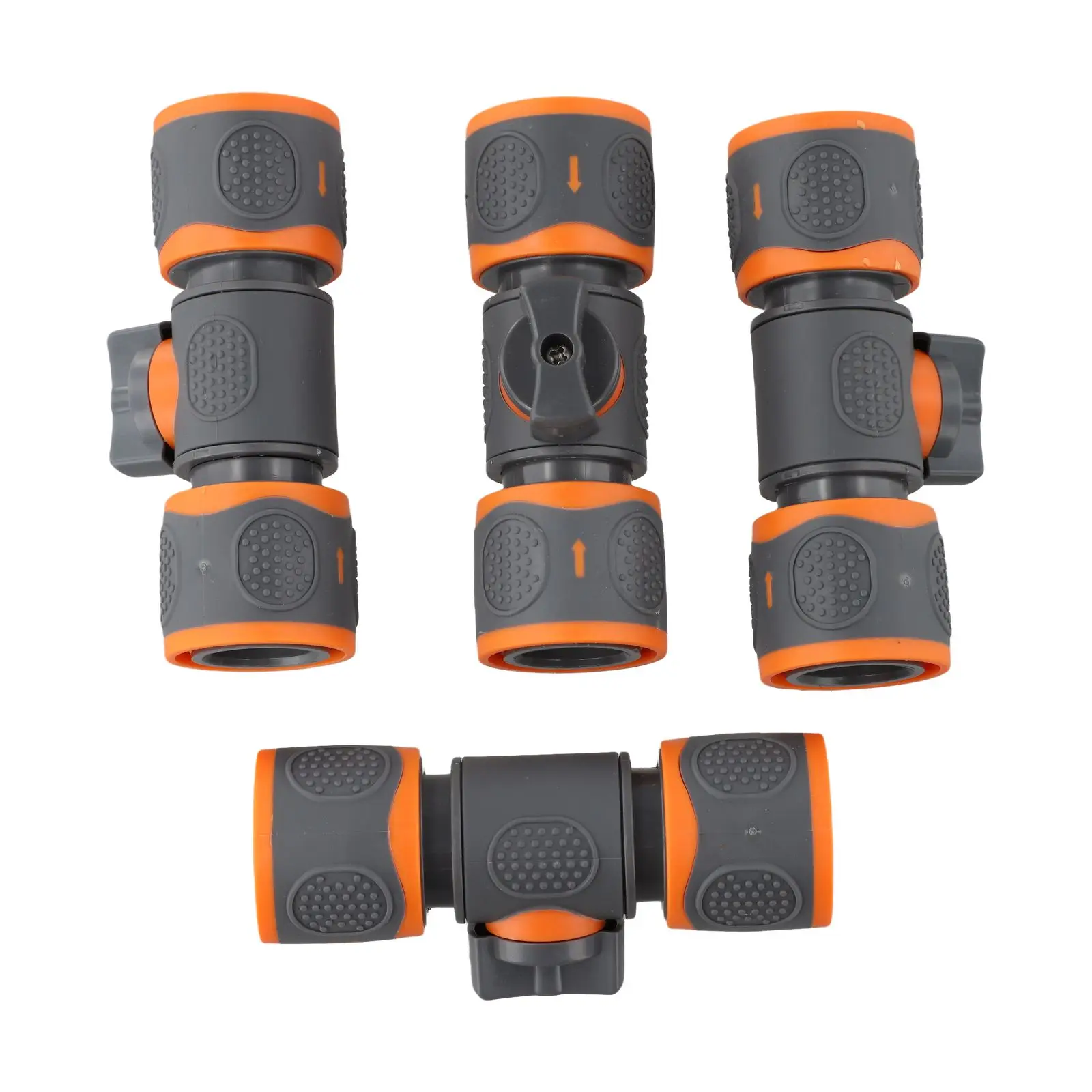 Garden Connectors Quick Connector Daily Watering Tasks Extreme Temperature Resistance Hassle-Free Setup Robust ABS Plastic