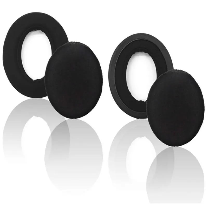 Replacement 1 Pair Ear Pads Cover For Sennheiser HD515 HD555 HD595 HD598 HD558 PC360 Headphones Ear Cups Ear Cushion black