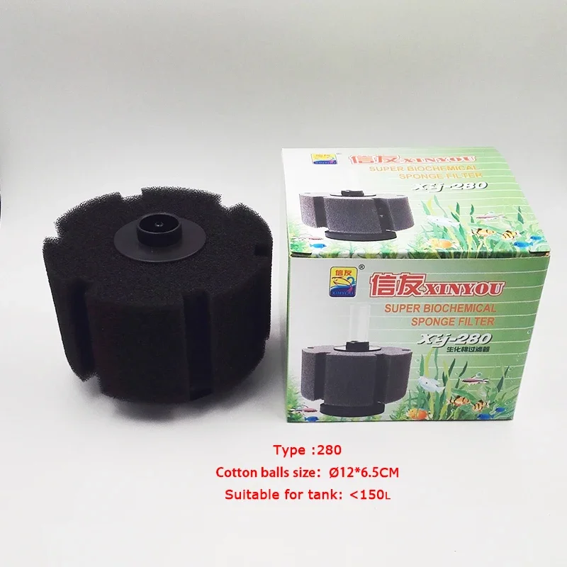 1pcs Aquarium Bio Sponge Filter CO2 Air Water Pump Aquarium Filter Fish Tank Aquarium Accessories Cleaning Tools