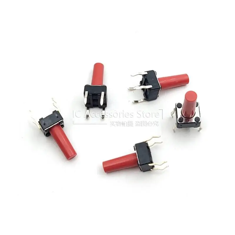 20PCS Light Touch Switch SKHHDUA010 Vertical Button 6*6*13 Induction Cooker 500,000 Times Life