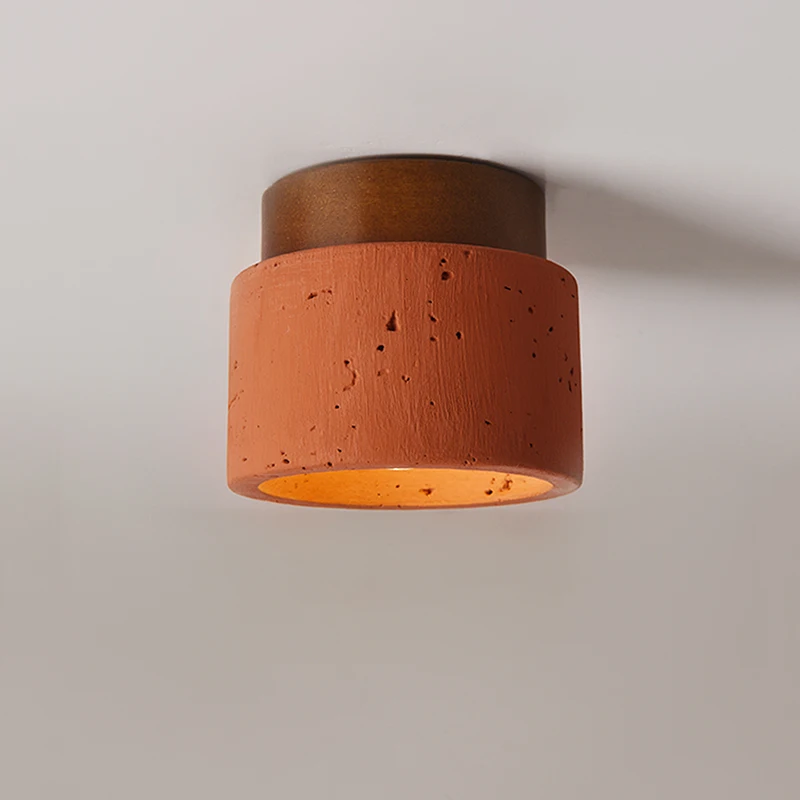 

Retro-style stone home lighting fixtures theme hotel bedroom atmosphere ceiling lamp corridor entrance hall balcony LED lighting