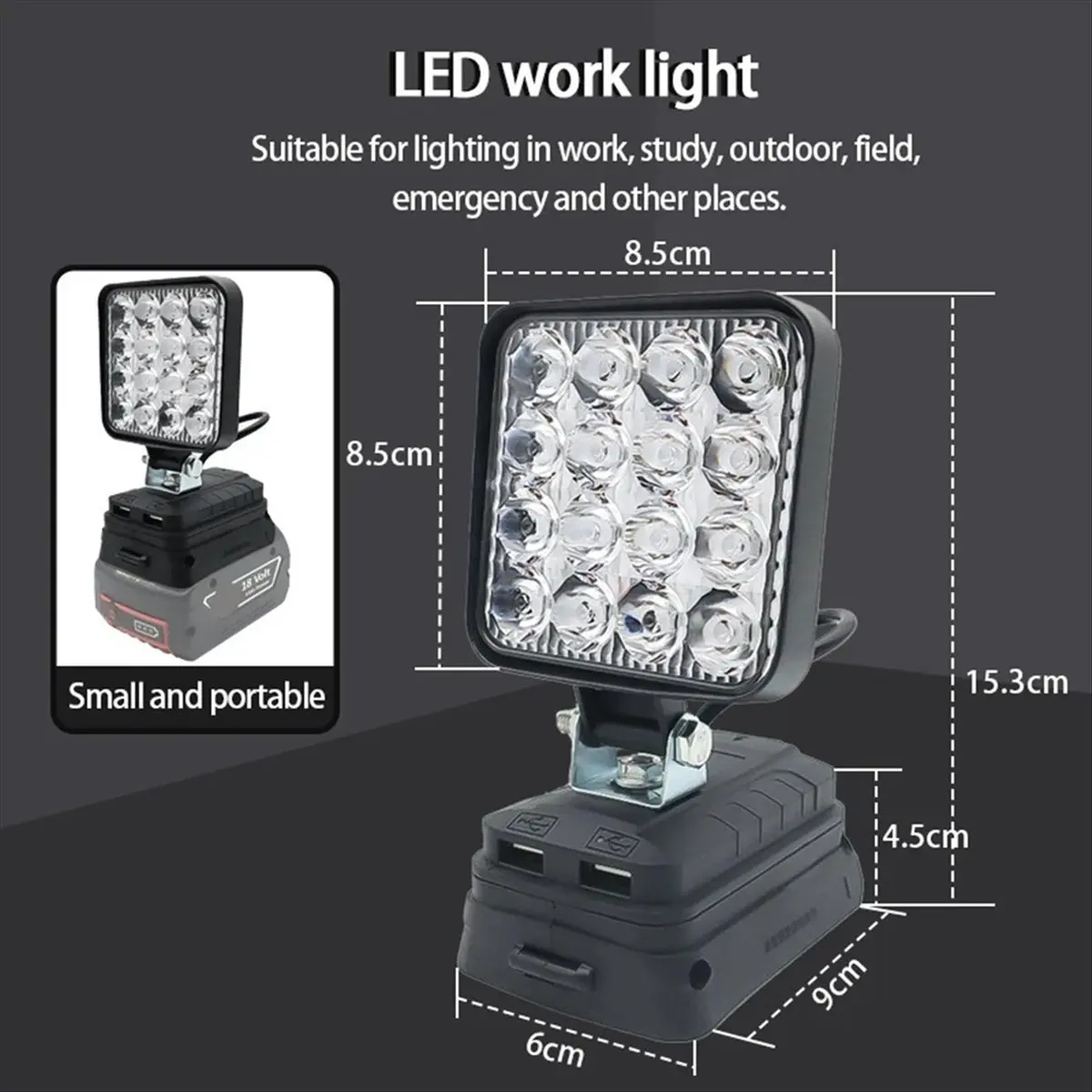 t19c-16-led-ワークライトスポットライト屋外作業釣りハンドヘルド緊急ツールライトボッシュ-18v-リチウム電池用