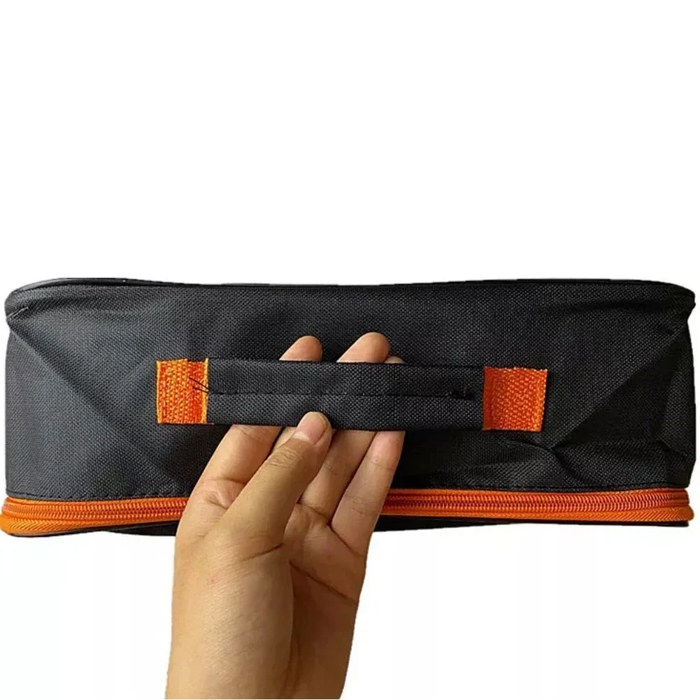 Tool Organizer Instrument Case Transport Workshop Zippered Closure Comfortable Handle High-Quality Oxford Canvas