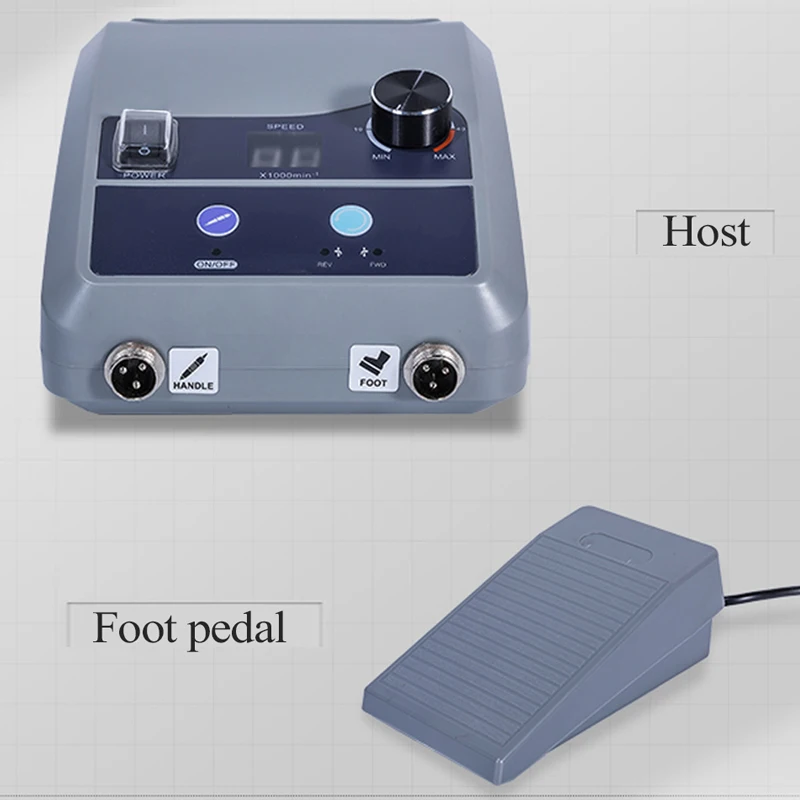 0~50000 PRM Dental High Speed Brushless Micromotor Double-lock Non-carbon Electric Tooth Grinding Polishing Micromotor Dentistry