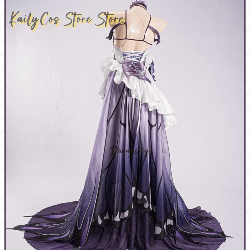 

Castorice Cosplay Game Honkai Star Rail Fanart Castorice Ethereal Gown Cosplay disfraz Halloween disfraz Lolita party Halloween