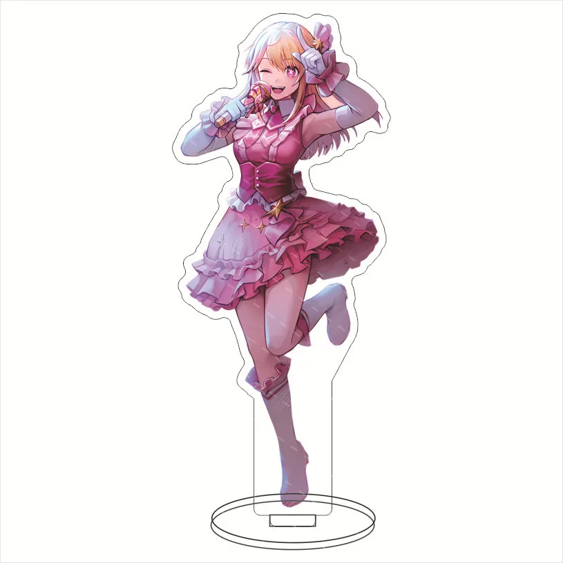 Oshi No Ko Hoshino Akuamarin Rubii Anime acrilico Stand modello piatto decorazione scrivania Gif figura Display gioielli distintivo creativo