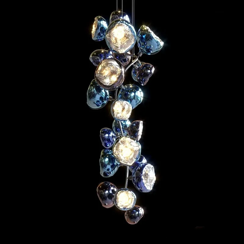 2026 New French Electroplated Glass Lustre Chandelier, Dimmable Hardware Pendant Lamp for Restaurant, Elegant Light for Ceilings