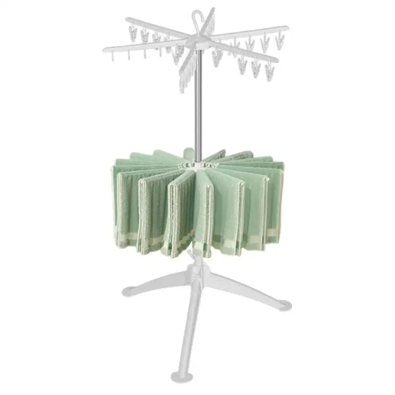 

Multifunctional Drying Rack Retractable Clothes hang Clothes Drying Racks 2Layer Foldable Clothing Hanger Rack Hangers Portable