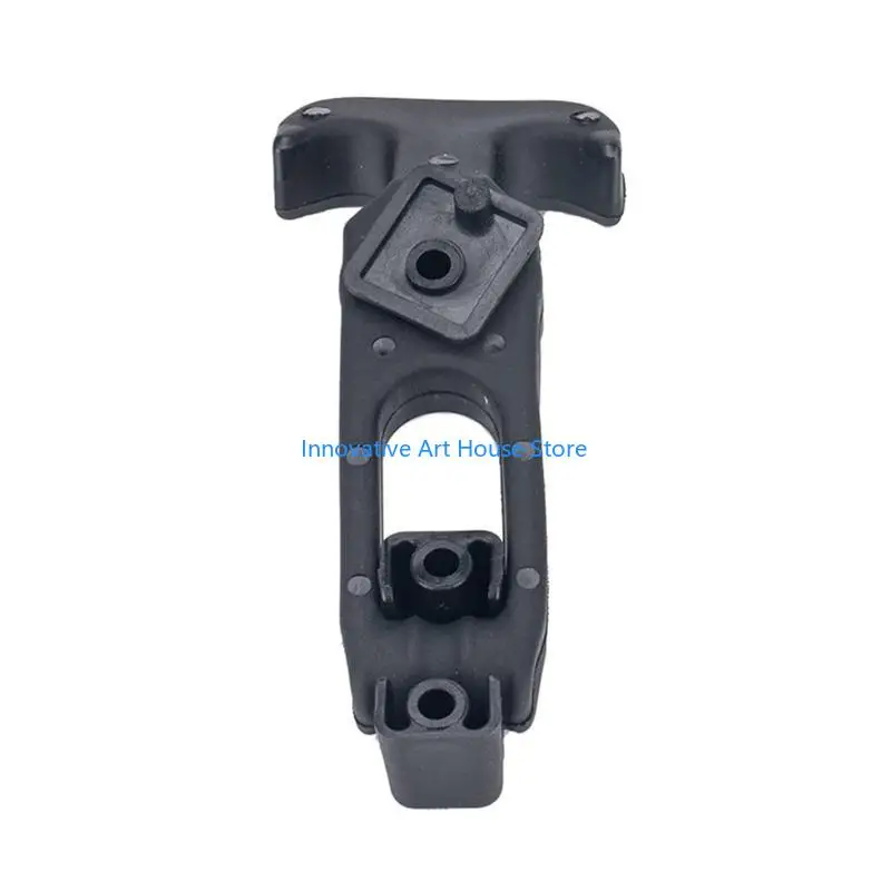 E1PC 2Pcs/set T-handle Buckle Elastic Rubber T-handle Hasp Draw for Latch with Brackets for Rvs Trailers Tool Boxes Cooling B