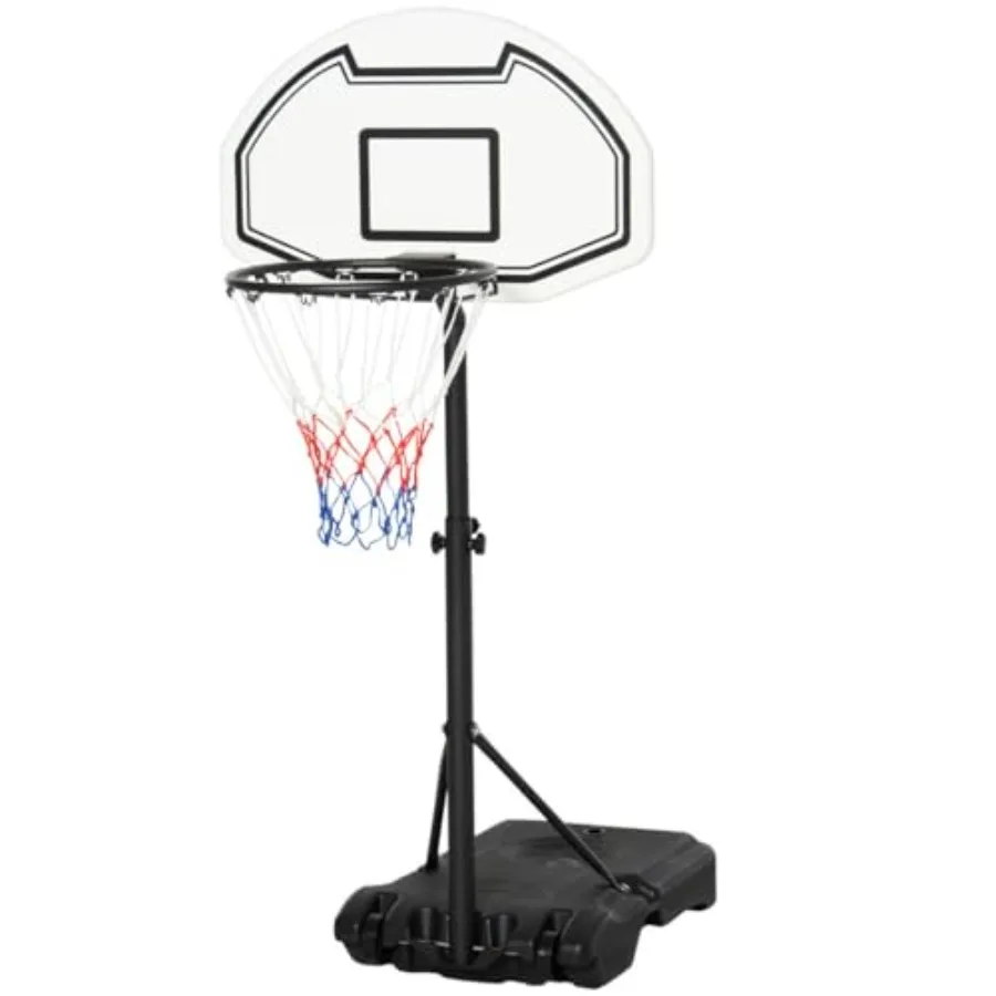 Canestro da basket portatile Obiettivi per adolescenti e giovani Canestro da basket portatile da esterno con altezza regolabile Perfetto f