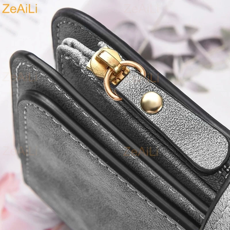 Fiery Red Dragon Dynamic Flame Paw Herren Damen Geldbörse mit langem Reißverschluss, Schnallenhandtaschen, Münzgeldbörse, Multi-Kartenhalter, Tasche mit großem Fassungsvermögen – Detail 16