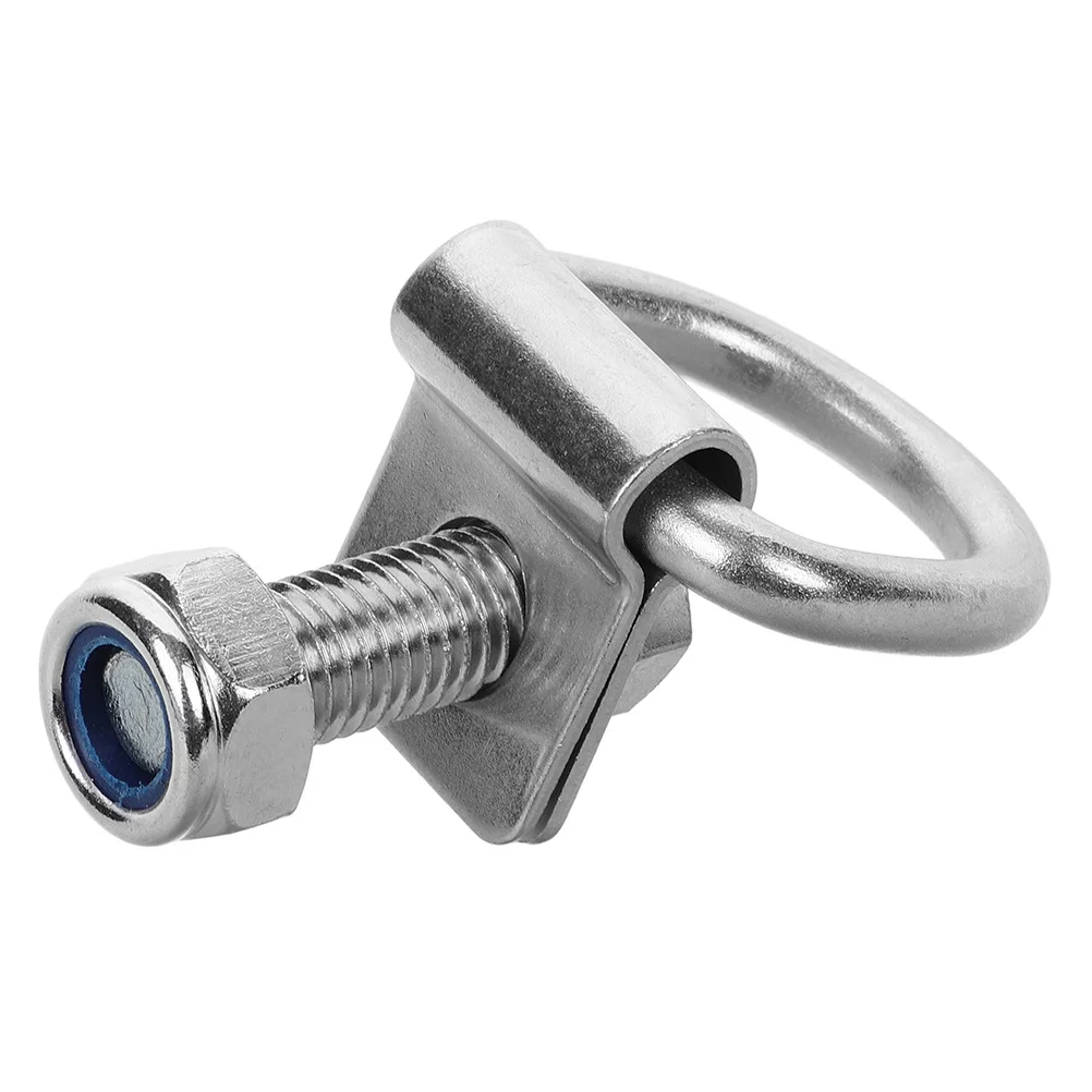 

D Ring Tie Down Anchor Heavy Duty Cargo Tie Down Rings Trailer Truck Bed Hooks Bolts Tow Hook Truck Front Tow Hook