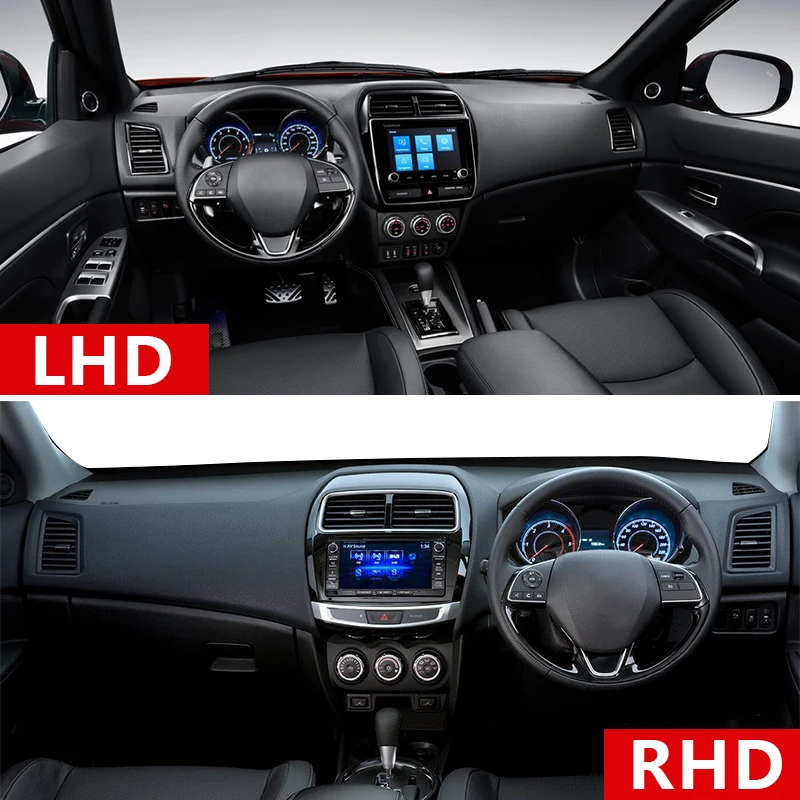 Accessories For Mitsubishi ASX RVR 2010-2013 2014 2015 2016 2017 2018 2019 2020 2021 2022 Car Dashboard Cover Avoid Light Carpet view 4