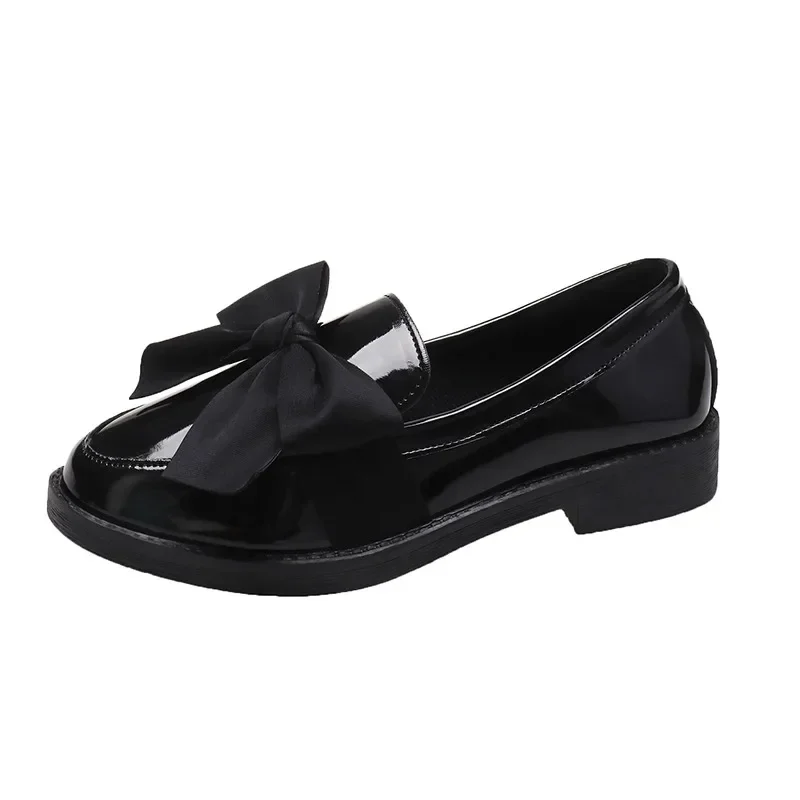 Ladies Shoes 2024 Plus Size Slip on Women's Pumps Classics Casual Pumps Women Bow Tie Round Toe Low Heel Shoes Women Zapatos image 6