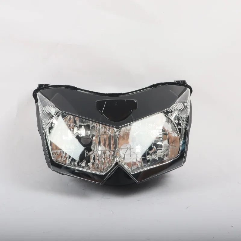 For Kawasaki Z1000 Z750 2007-2008 Front LED Headlight Assembly 2 Lenses Clear Motorcycle Lighting System