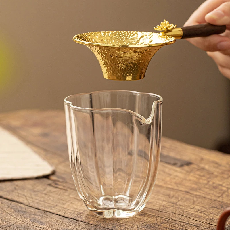 New Mesh Tea Strainer Stainless Steel Filter Sieve Teaware Tea Drain Useful Tea Infusers Tea Ceremony Kitchen Accessories