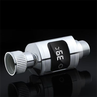 LED Digital Display Faucet Water Temperature Gauge Waterproof Precision Temperature Measurement Meter Real-Time Self-Powered