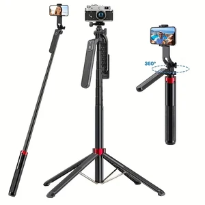 Portable camera tripod with wireless remote control, recording and live transmission, 360 ° rotation 7 Main Sales Recording - №2