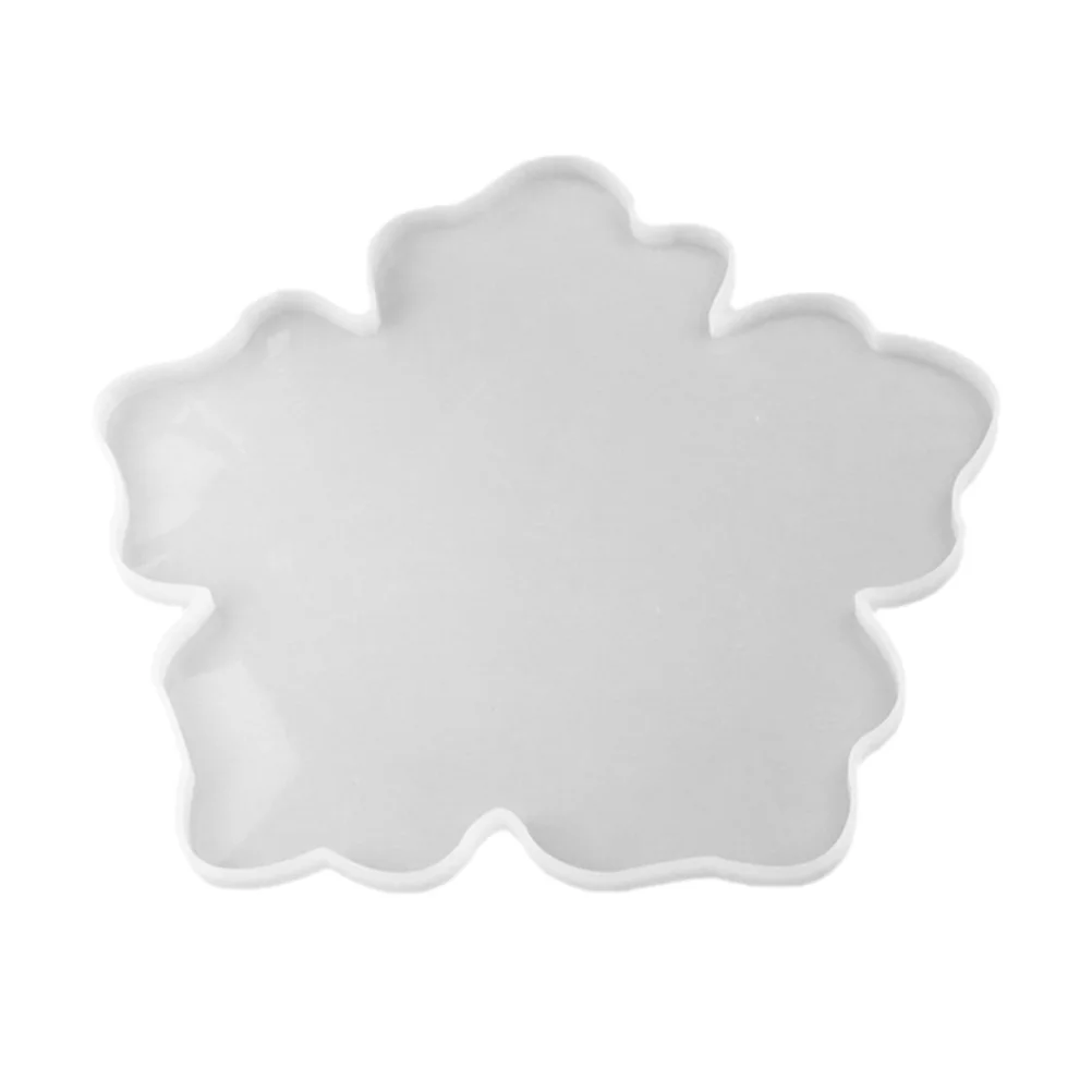 

Форма для изготовления подставок и подвесок из силикона, 1 шт., с зеркальной поверхностью, большая, белая, для рукоделия, украшений, декора дома
