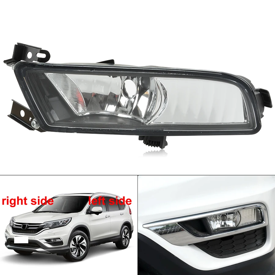 

For Honda CRV CR-V 2015 2016 2017 Car Accessories Front Bumper Light Fog Lamp Anti-fog Light Foglight without Bulb 1pcs