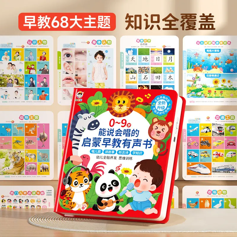 

120 детских песен с аудиокнигами, пиньинем, обучением грамоте, изучением языка и ранним развитием ребенка.