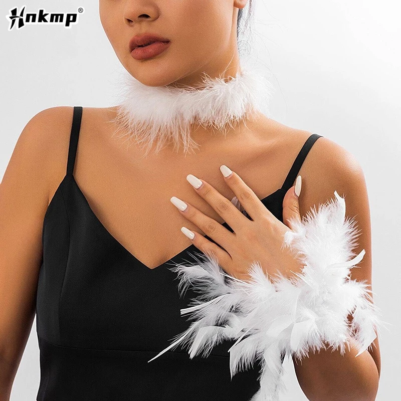 กำไลข้อมือแฟชั่น8สีสำหรับภาพถ่ายเล็บขนนกชิ้นส่วนเล็บ