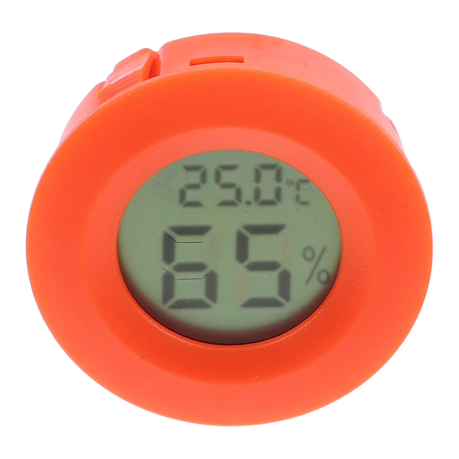 

Electronic Temperature and Humidity Meter Reptile Thermometer Digital Gauge Number Round Room Monitor Box