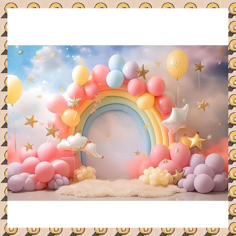 210X150 см европейско-американские фоны для вечеринки в честь Дня святого Валентина, воздушные шары и розы, баннер с розовым сердцем, фоны для фотографий, прочный, E