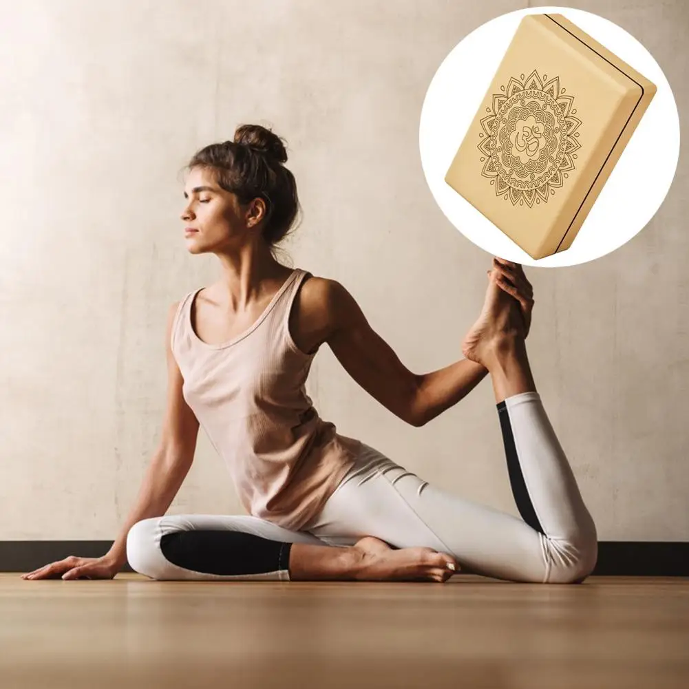 Yoga Block for Beginners Yoga Block for Proper Alignment Enhance Yoga Practice with Premium High Density Eva Foam Blocks Improve