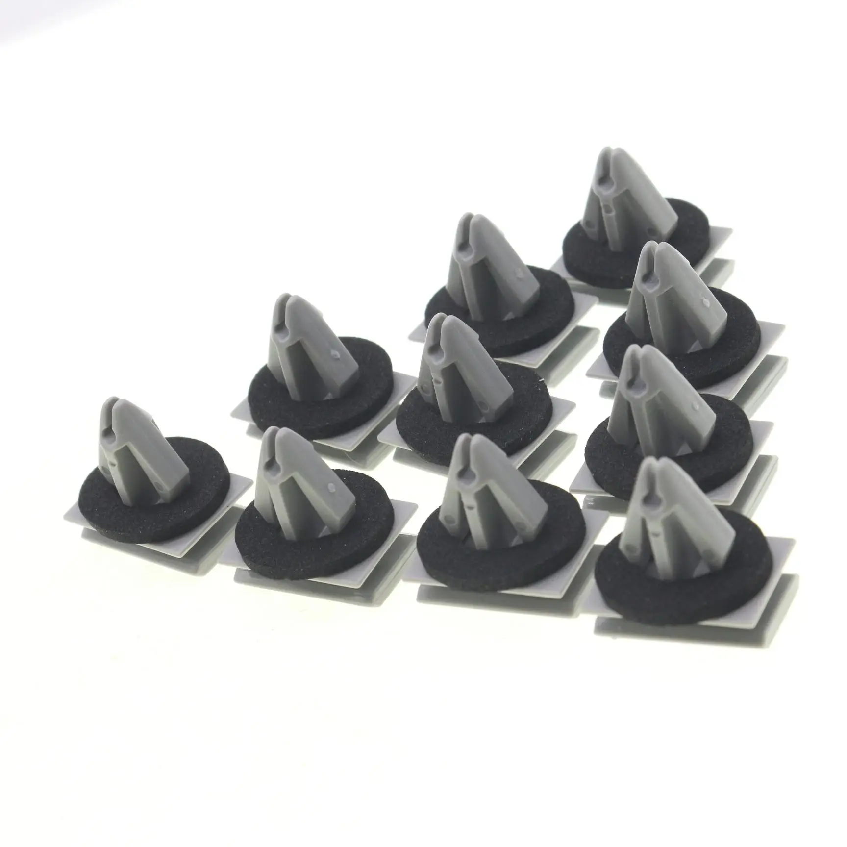 10 Pcs Multi-Purpose Retainer Windshield Upper Garnish Molding Clips With Sealer For Buick Cadillac Chevrolet Pontiac 15288146