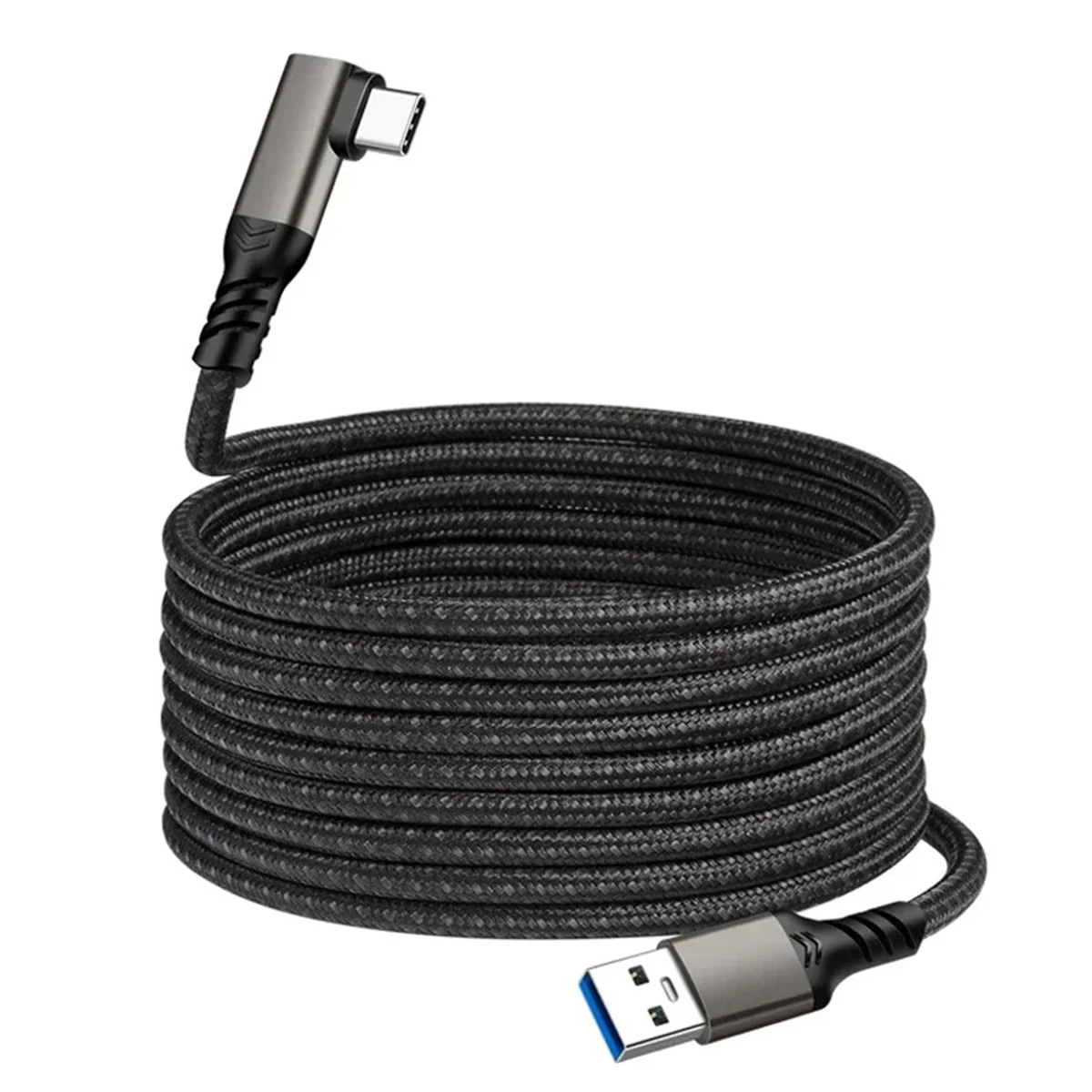 Link Cable for Quest 2 VR USB 3.2 Quick Charge Cables Data Transfer Fast Charges VR Headset Accessories,0.5 Meter