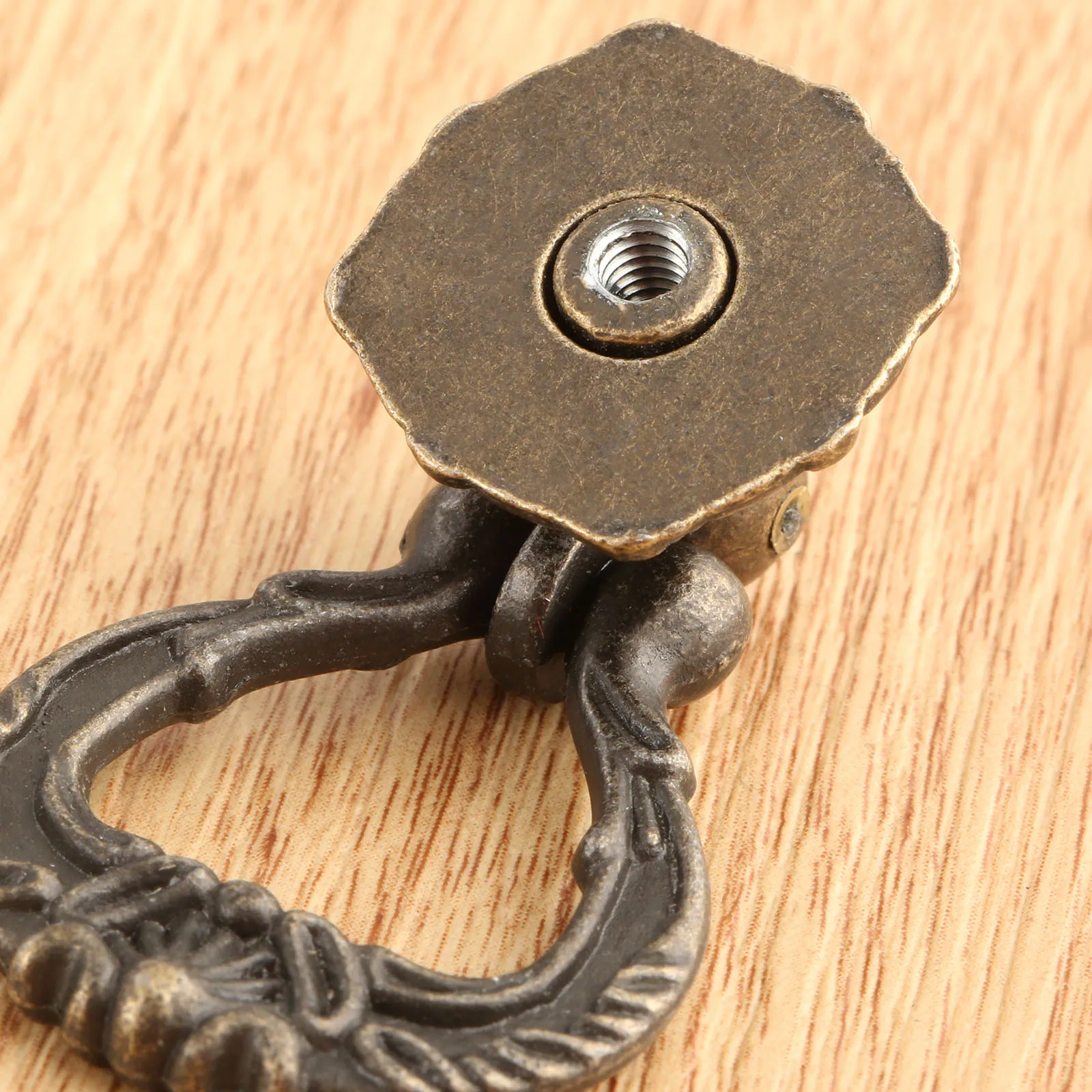 1pc Pull Knob 22*50mm Single Hole Furniture Handle Wooden Box Case Knobs Kitchen Cabinet Drawer Cupboard Pull Handles