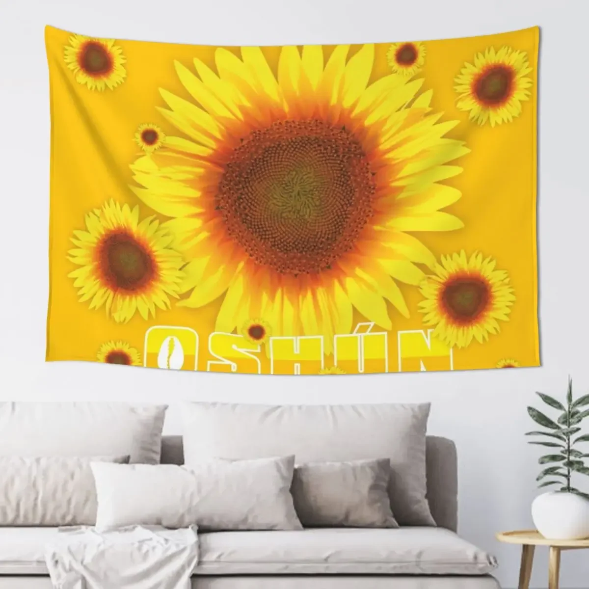 

Orisha Oshun and Sunflowers 2 Tapestry Home Decoration Outdoor Decoration Wallpapers Home Decor Tapestry