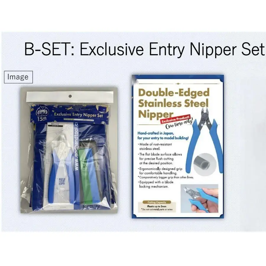 ensemble-de-pinces-d'entree-exclusives-pour-15-anniversaire-avec-tablier-commemoratif-godhand-gh-an-15b-set