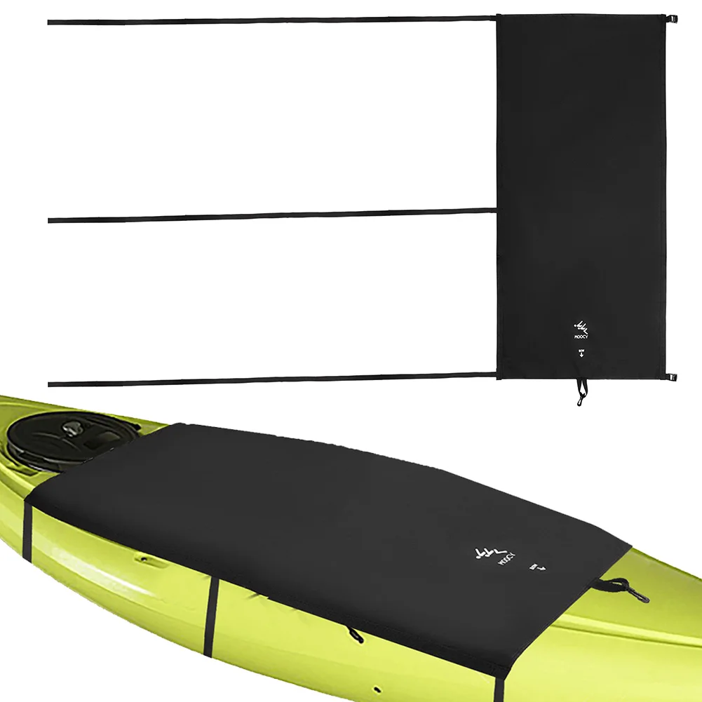 Universal Kayak Cockpit Drape Waterproof Outdoor Cockpit Storage Sleeve Sunscreen Boat Protection Skirt for Indoor Dust Cover