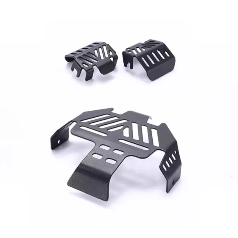 ,.is Front Guard Anti-scratch Stainless Steel Armor Egg Protector Bottom Protector for 1/10 RC Crawler TRAXXAS TRX4