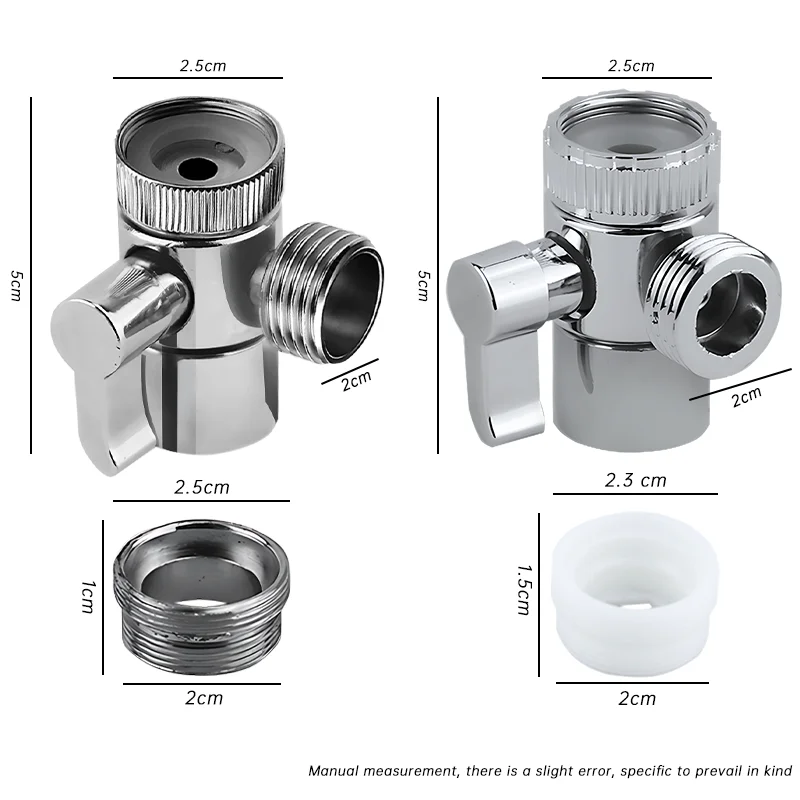 Adaptateur d'interrupteur en alliage de plastique et de zinc, séparateur d'évier de cuisine, vanne de Roi ation, connecteur de robinet d'eau pour hower, HOKitchen