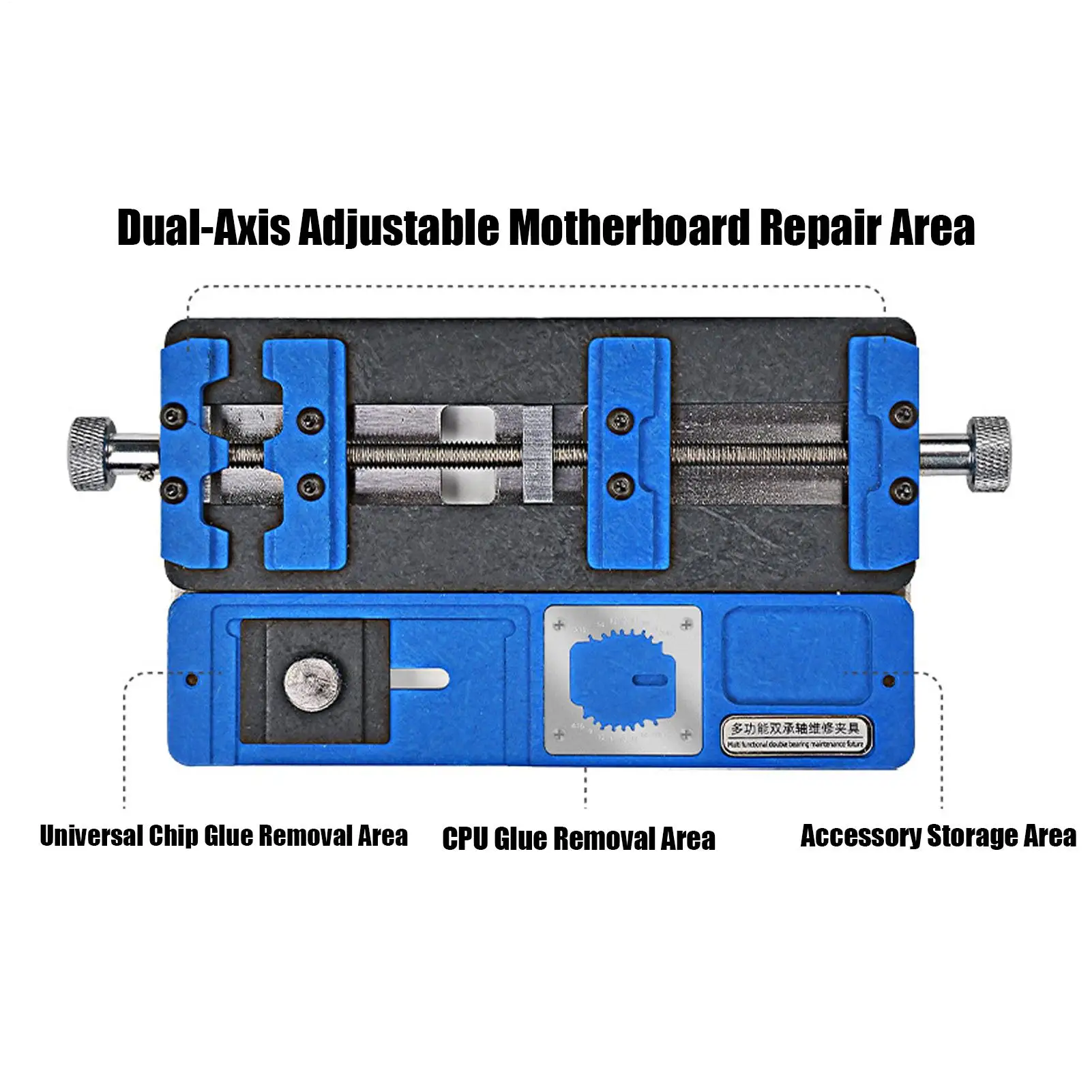 حامل لوحة دوائر كهربائية PCB إصلاح ملزمة حامل لوحة دوائر كهربائية إصلاح المشبك للإلكترونيات صنع المجوهرات هواية الحرف لحام