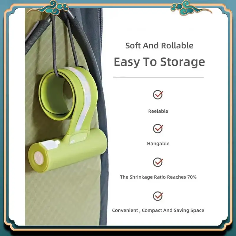 

USB Rechargeable LED Night Light Portable For Outdoor Hiking Waterproof,Ideal Gift C