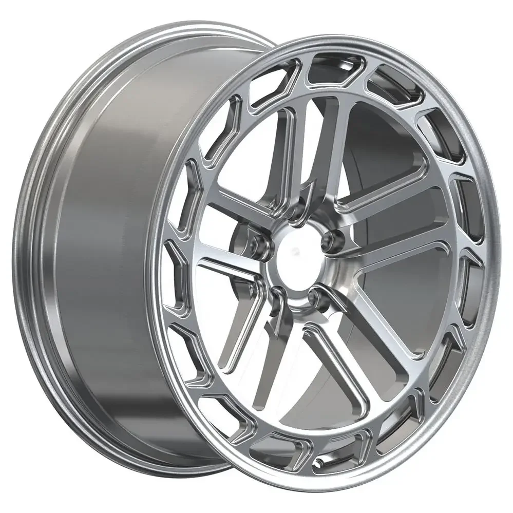 1 Piece Factory Direct Custom 6061 T6 Aluminum Material Brushed Forged Wheels for Car Rims