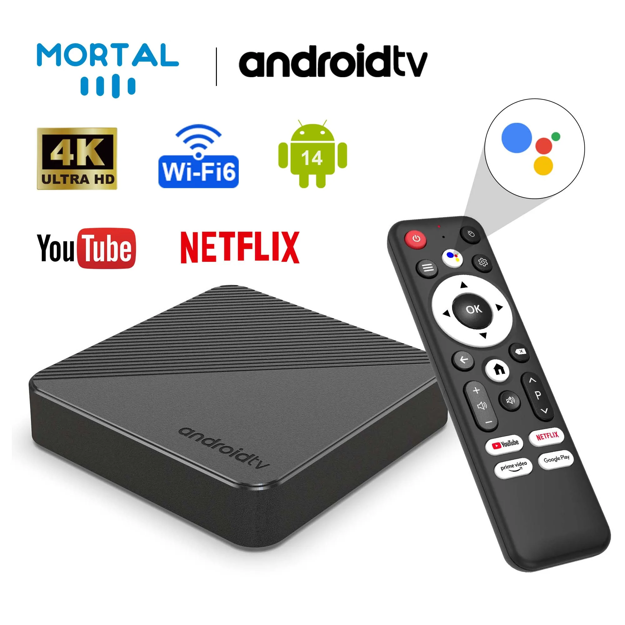 Smart Android Set Top Box Youtube Allwinner H313 Quad Core Dual 2.4G&5G Wifi HDR TV BOX Multi Language Media Player Mortal T1S