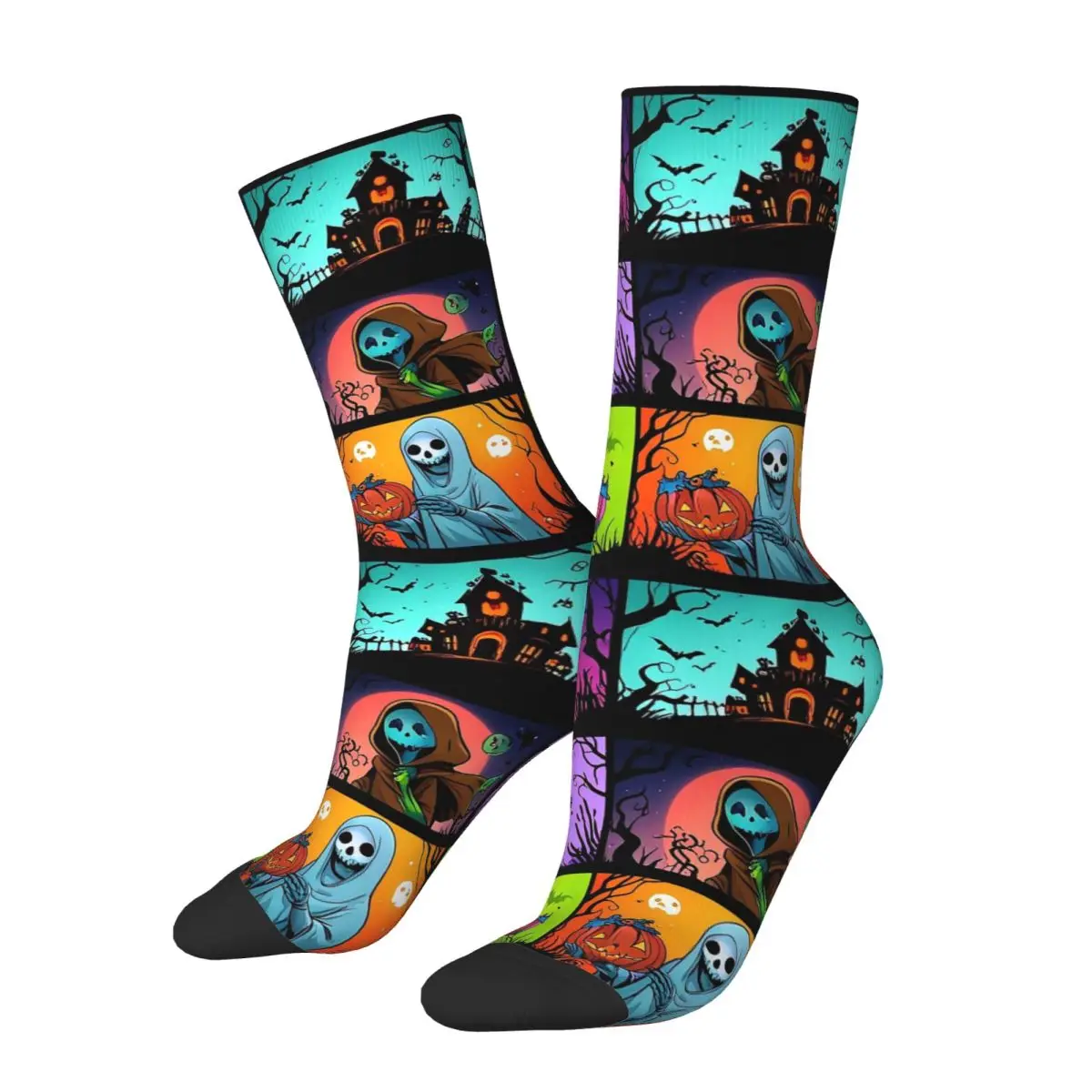 Bewitching Tales Of The Occult Socks Harajuku Soft Stockings All Season Long Socks Accessories for Man Woman's Birthday Present