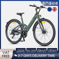 ENGWE N1 AIR ST Electric Bike 36V 10Ah Battery,75km Range,Carbon Fiber Frame,700*38C Tire,Hydraulic/Disc Brakes E-Bike