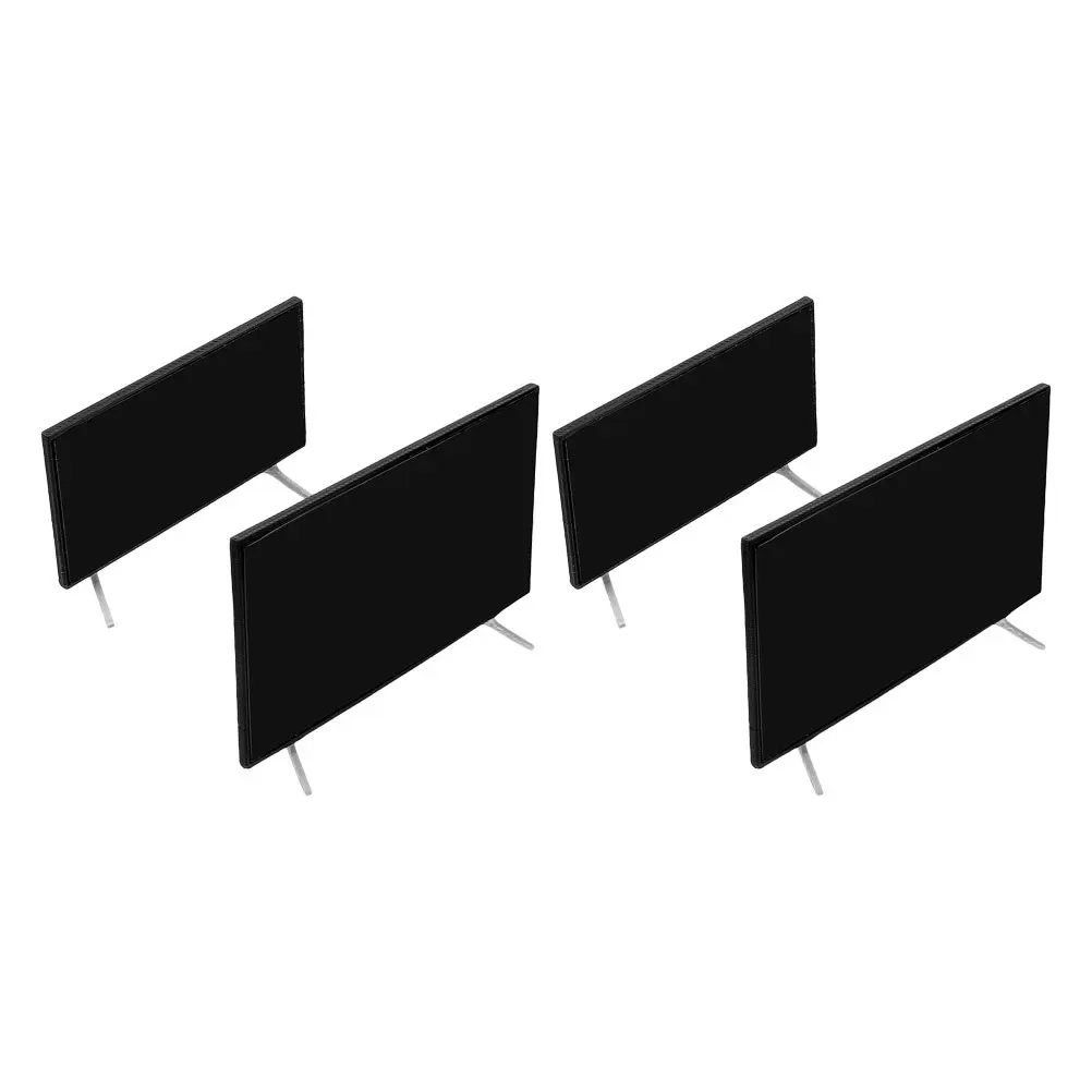

4pcs Miniature Mini Simulation Furniture 1:12 Scale Fake Tiny Television For Dollhouse Living Room Decor Mini Screen