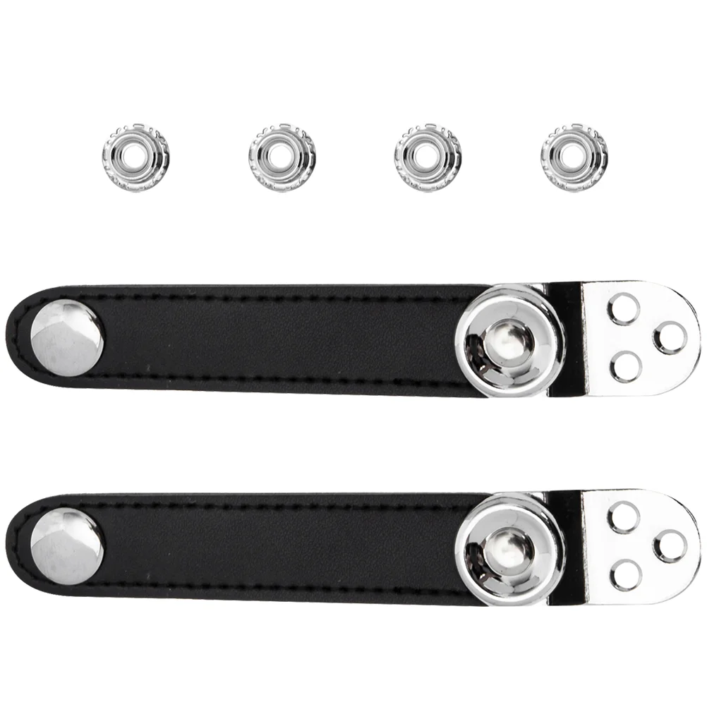 2 Pcs Instrument Accessories Accordion Bellows Belt Accessory Buckle Musical Straps Harness Buckles Bass