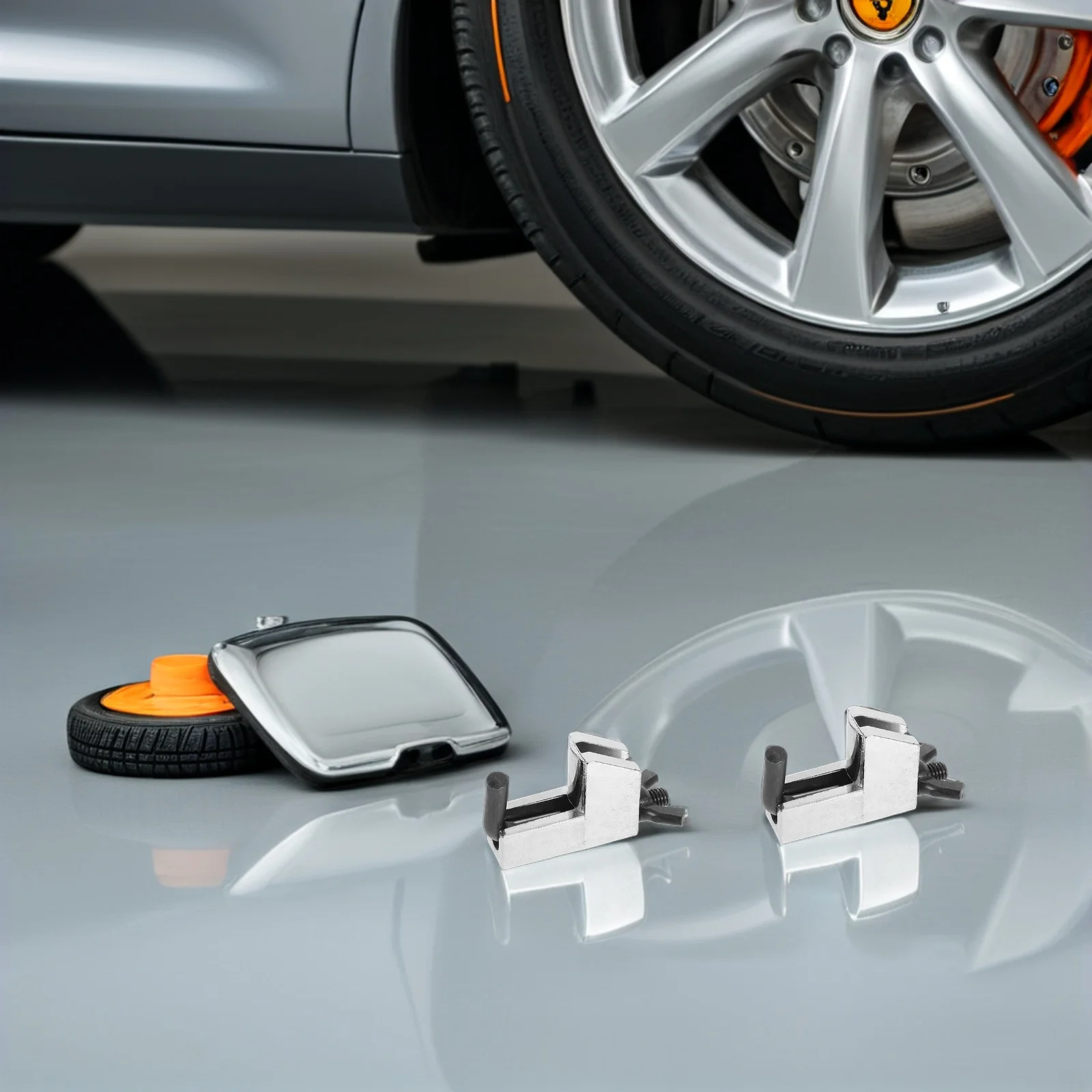 

2Pcs Heavy Duty Hose Clamp Pliers Automotive Radiator Hose Clamp Tool for Brake Pipe Water Coolant Line Secure Fastening Kit