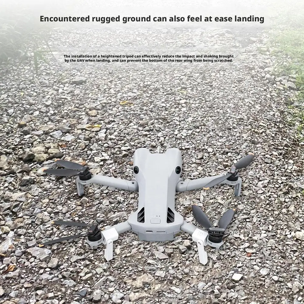 Faltbares Fahrwerk für DJI Mini 5 Pro Drohne, ABS-Höhenverlängerung, Anti-Drop-Schutzfüße, stoßfestes Fahrwerk