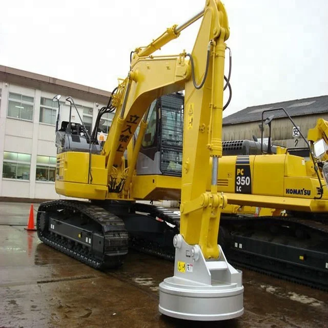 Energy-Saving DC Electromagnets Circular Lifting Magnet Electric Magnetic Lifter for Excavator Reducing Power Consumption