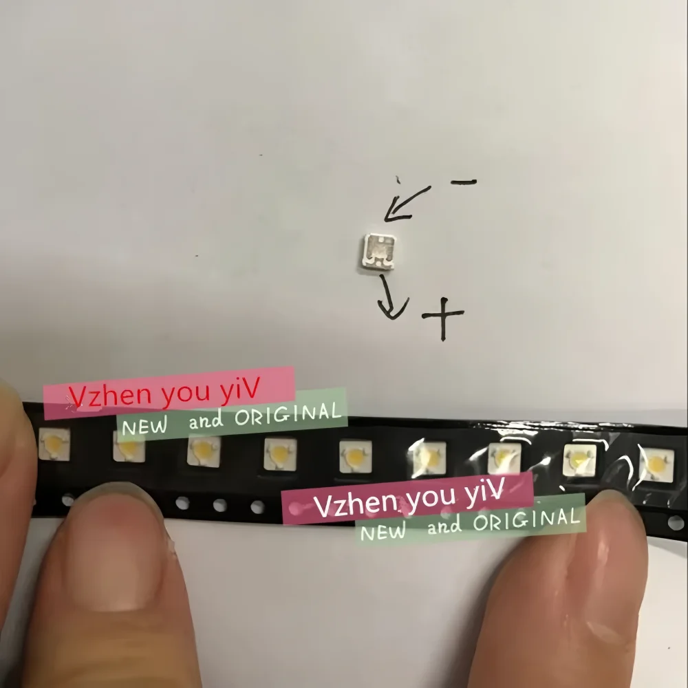 2000pcs /for LUMENS LED Backlight 1W 3V 3535 3537 Cool white LCD Backlight for TV TV Application A129CECEBP18A-2092