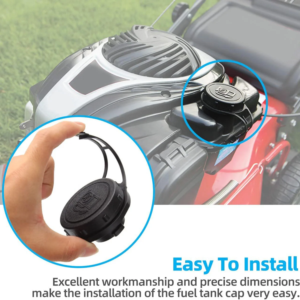 799585   ฝาถังน้ํามันเชื้อเพลิงเหมาะสําหรับ Briggs & Stratton Mower550E & 55 เปลี่ยน 799684 799585   สําหรับ Briggs & Stratton 1 ชิ้น